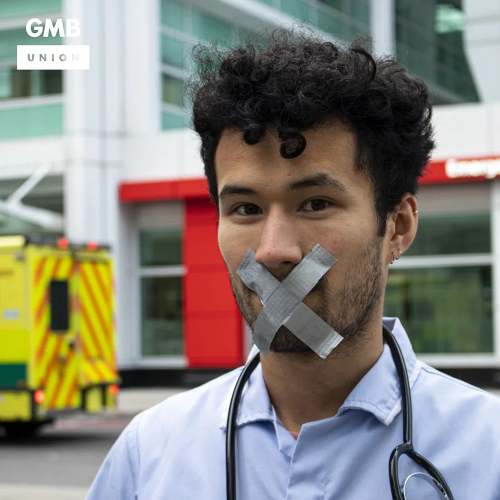 Doctor gagged