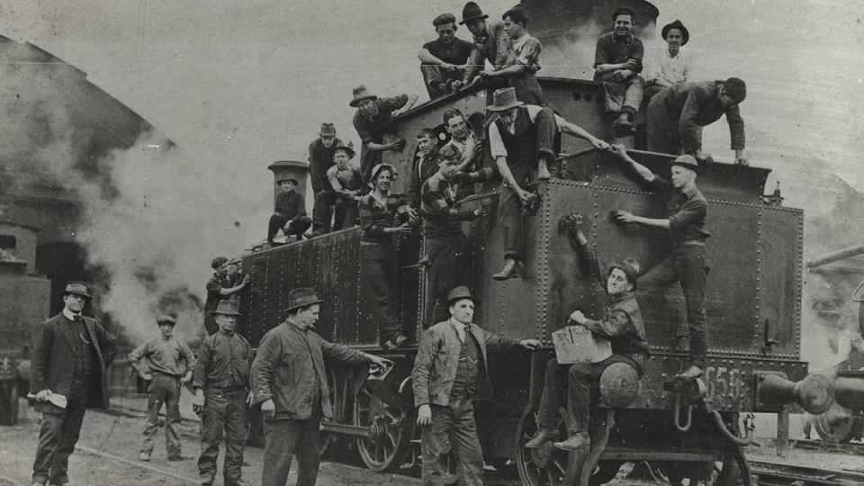TrainStrike1917