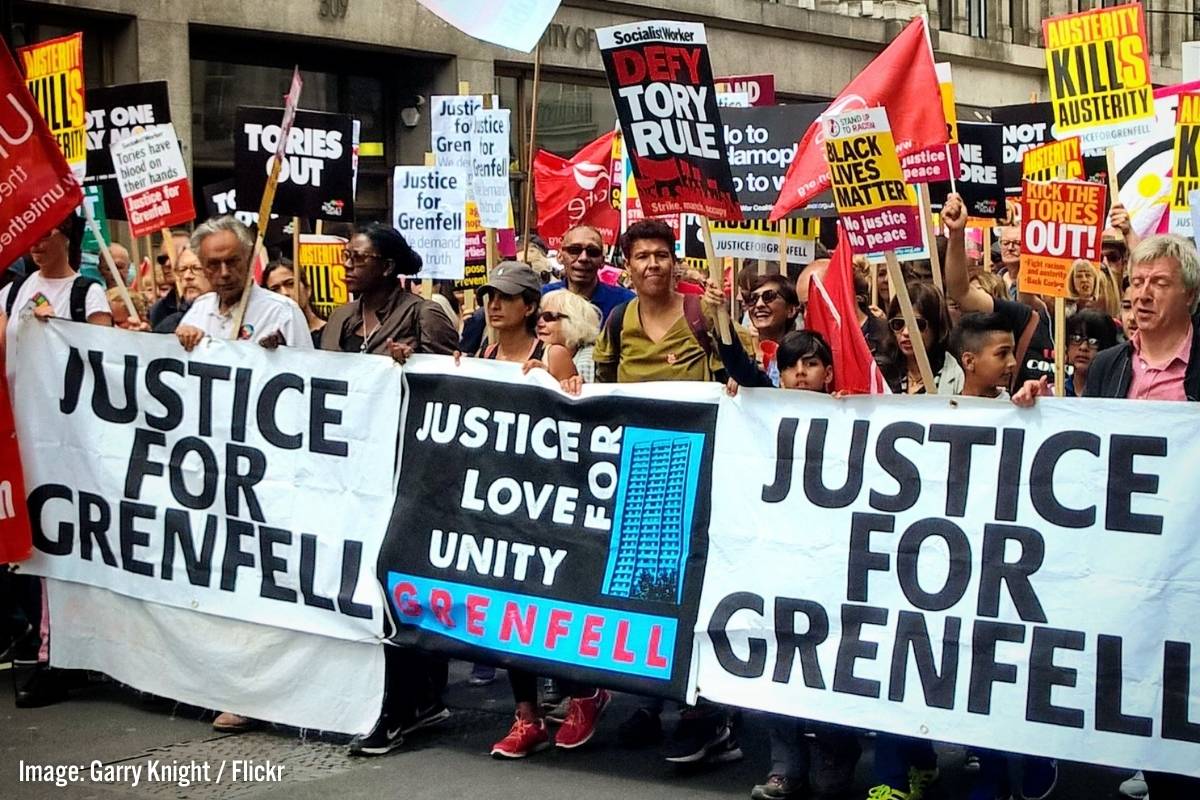 grenfell justice march