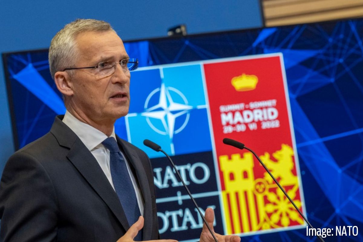 Jens Stoltenberg NATO summit 2022