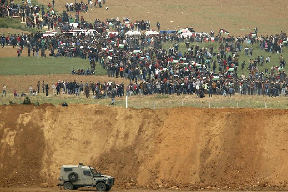 Gaza border protest 2018