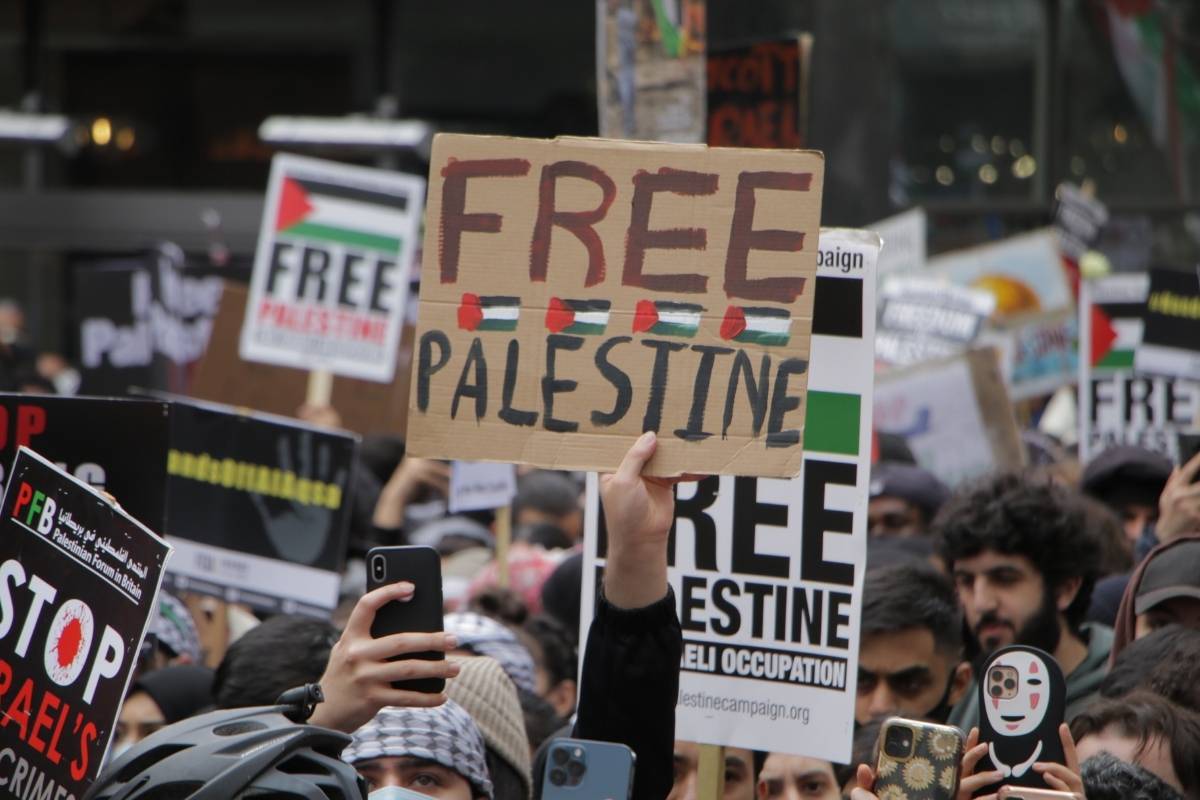 Free Palestine Placard Socialist Appeal