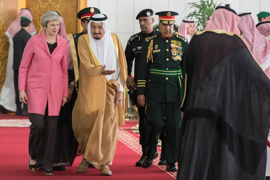 Saudis and Theresa May