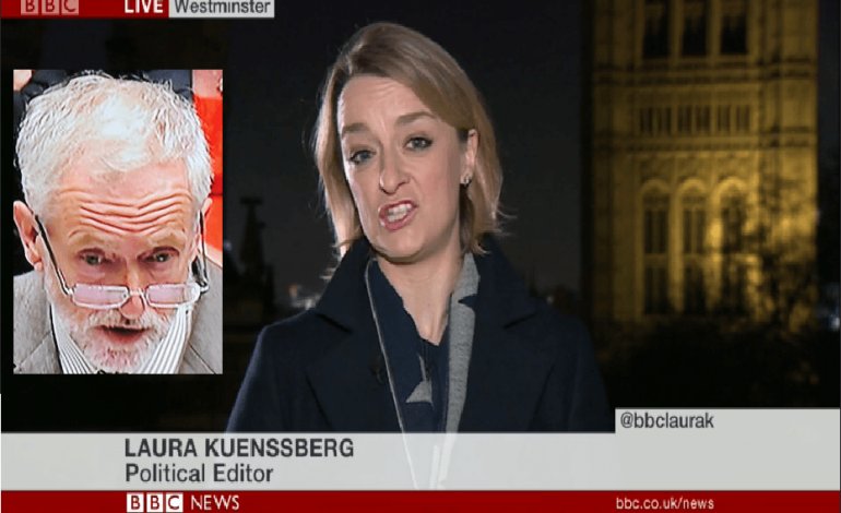 Laura Kuenssberg anti Corbyn