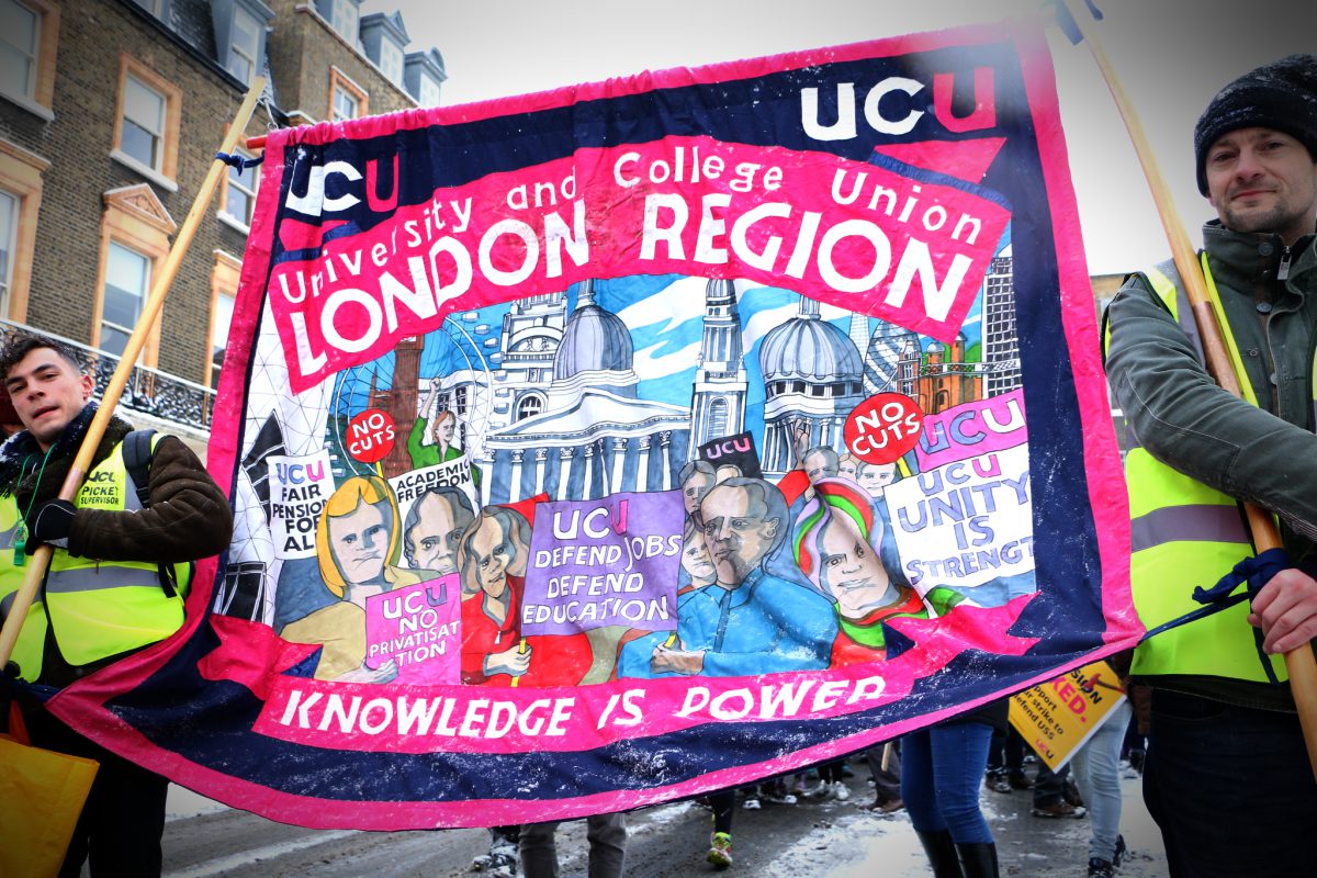 UCU London Region Feb2018 demo